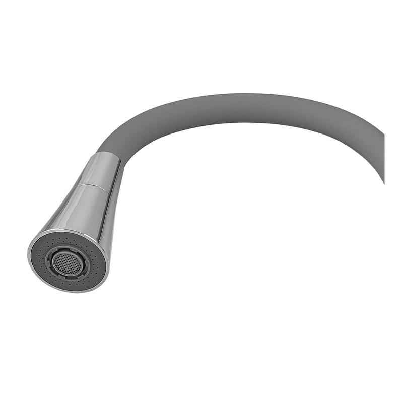 Змішувач для кухні Mixxus Etna 014-T (NUT) Refl.Grey (Колір хром+силіконовий вилив сірий) (MI8420)   ( 22941 ) Харків - фото 7