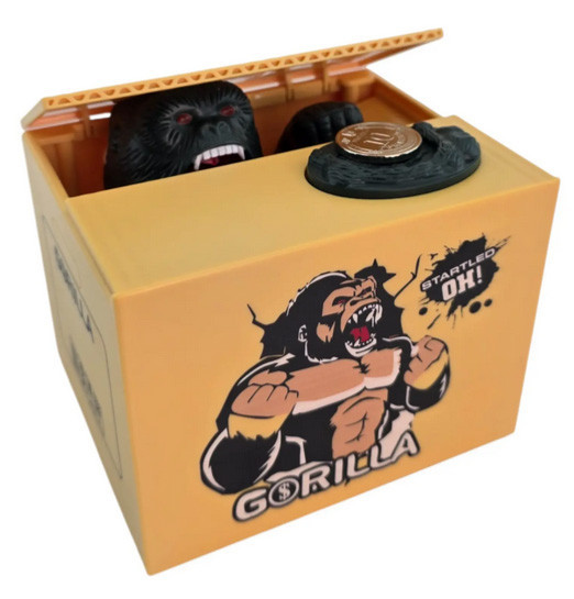 Скарбничка для дітей інтерактивна Горила Київ - фото 1