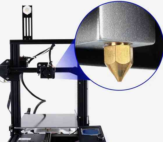 Латунні сопла XMSJ MK8, 0,4 мм, для 3d принтера Київ