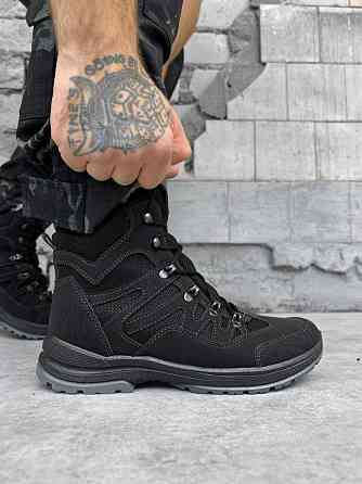 Зимові черевики Winter Black чорний, берци Одесса