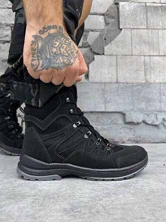 Зимові черевики Winter Black чорний, берци Одесса - изображение 2