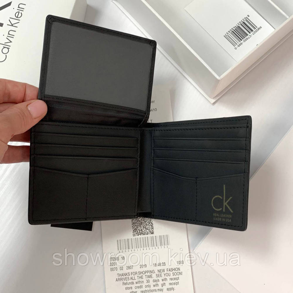 Мужской подарочный набор портмоне и ремень (489) Carbon Киев - изображение 5