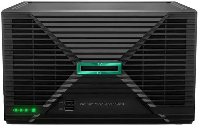Сервер Сервер HPE MicroServer Gen11 - Intel Xeon E-2414 4-core 2.6GHz/16GB RAM/VROC/4x LFF/1x 180W/P68820-421 Київ - фото 1