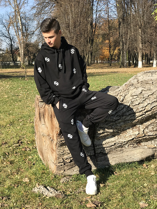 Спортивний костюм унісекс зі світловідбивним принтом. Чернівці - фото 5