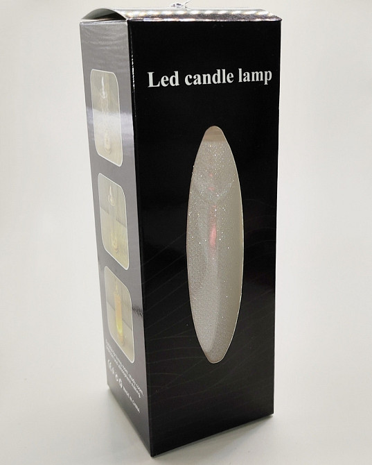 LED свічки на батарейках  1 шт 15х5 см Сміла - фото 3