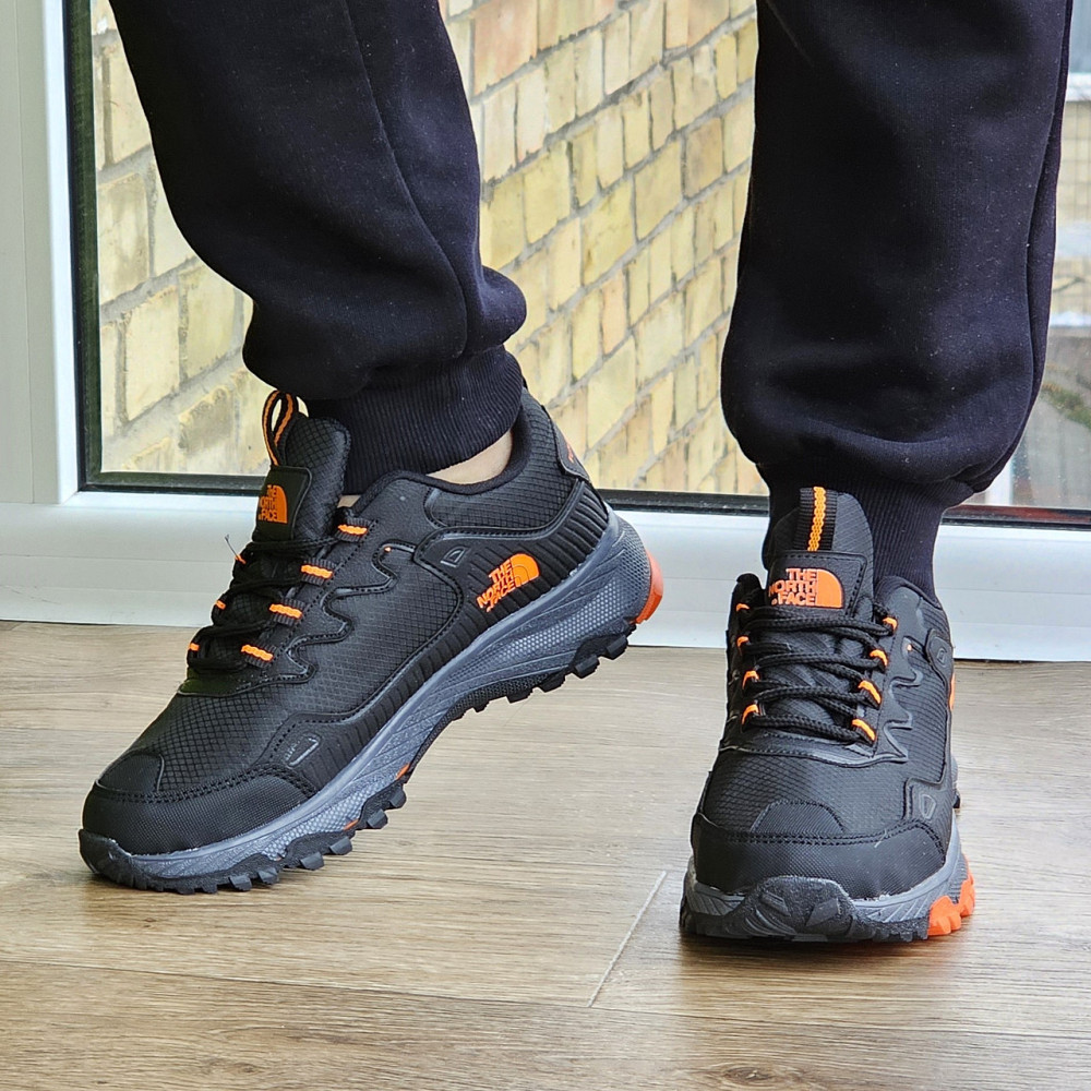 Мужские Кроссовки The North Face Черные с Оранжевым Норт Фейс (размеры: 40,41,42,43) ВидеоОбзор Днепр - изображение 8