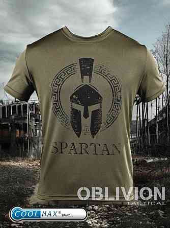 Тактична потовідвідна футболка Oblivion SPARTAN олива ДЛ6583 Київ