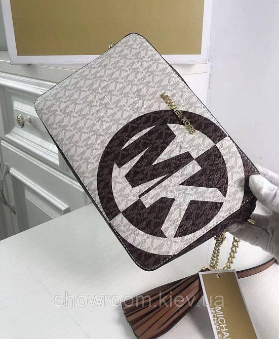 Сумка женская MK Jet Set (212) brown Киев - изображение 6