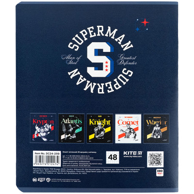 Тетрадь Kite DC Comics 48 листов, клетка (DC24-259) Винница - изображение 12