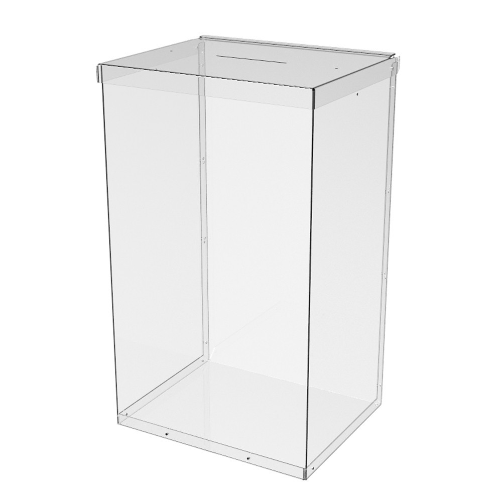 Ящик EKOSTAR без замка для пожертвований и сбора денег 250x200x420. Объем 21 литров Киев - изображение 2