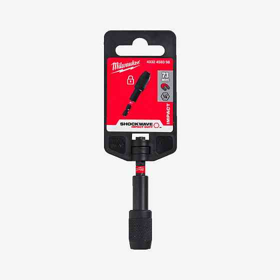 Держатель для бит магнитный ShW MILWAUKEE, с фиксатором, 73мм Одесса