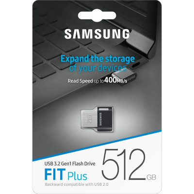 USB флеш накопитель Samsung 512GB Fit Plus USB 3.2 (MUF-512AB/APC) Винница - изображение 7