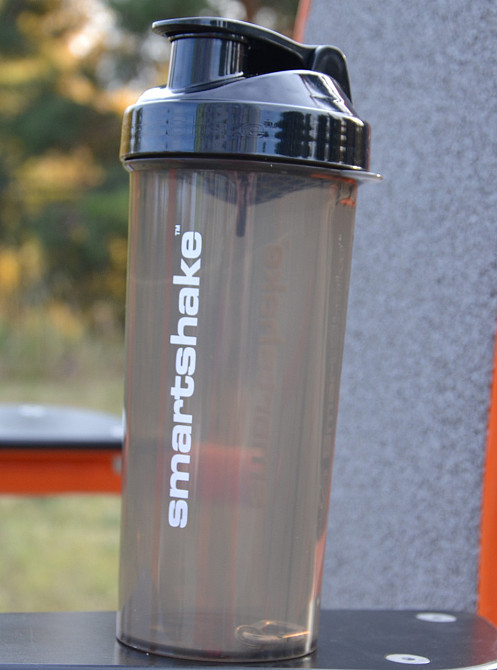 Шейкер спортивний Smartshake Lite 1000ml Glossy-Black Луцк - изображение 7