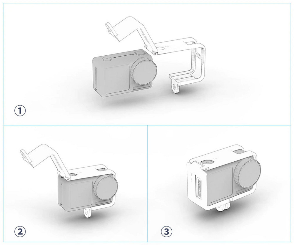 Рамка OSMO Action пластикова STARTRC 1105601 Київ - фото 4