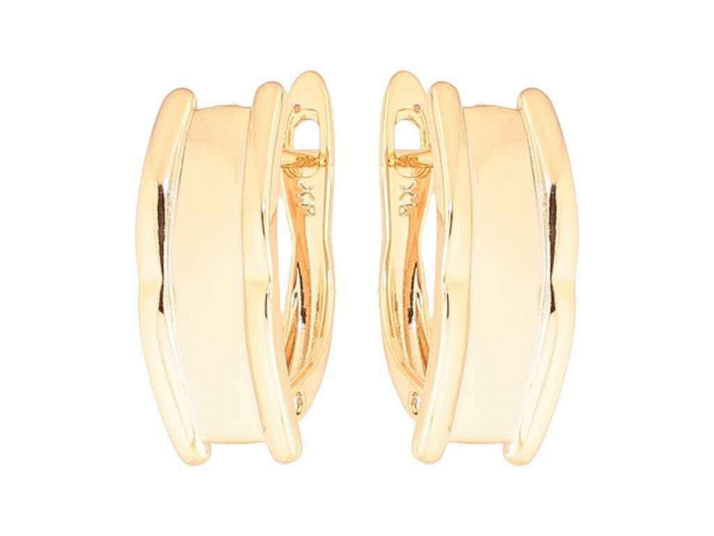 Сережки англійська застібка Позолота 18K «Декоративні» 273963 ТМ XUPING Київ - фото 1