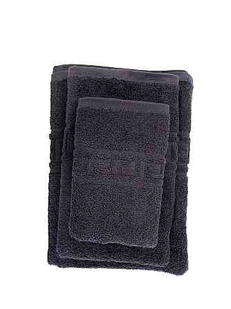 Махровое полотенце Ideal Textile Greek 33х60 см темно-серый (56860585) Черновцы
