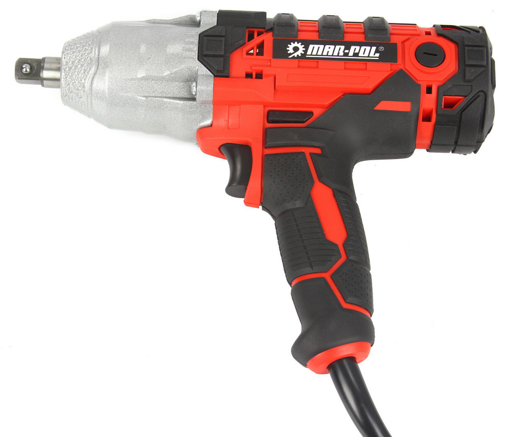 Гайковерт ударний мережевий 1/2 насадки 4 ударні - 17. 19. 21. 22 Mar-Pol (M80489) Нововолинськ - фото 2