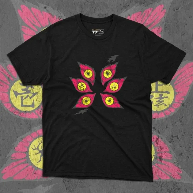 Футболка мужская с принтом Клинок, рассекающий демонов Глаза Кокушибо Размер 48 Anime0Размер 486 Днепр - изображение 1
