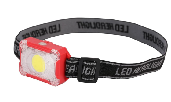 Налобний ліхтар 1302, COB, 3xAAA Дніпро