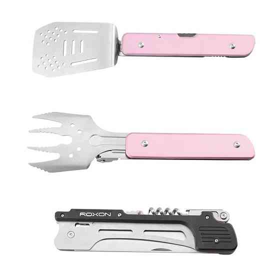 Мультитул для барбекю Roxon S601, рожевий Киев