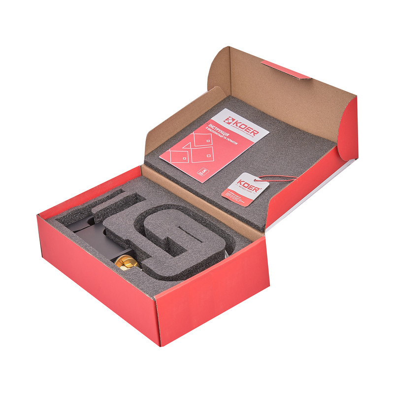 Чорний змішувач для біде Koer KB-20009-05 (KR3505) для ванної Харків - фото 8