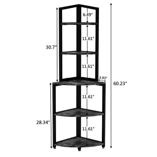 Стелаж кутовий "Еліроу" венге Миколаїв - фото 2