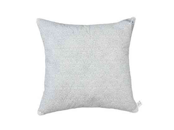 Подушка силікон COTTON Бязь White venzel SKOBA 20 білий 12мм холофайбер (1200г) з кутиком, р.70*70 ТМ ARCLOUD Київ
