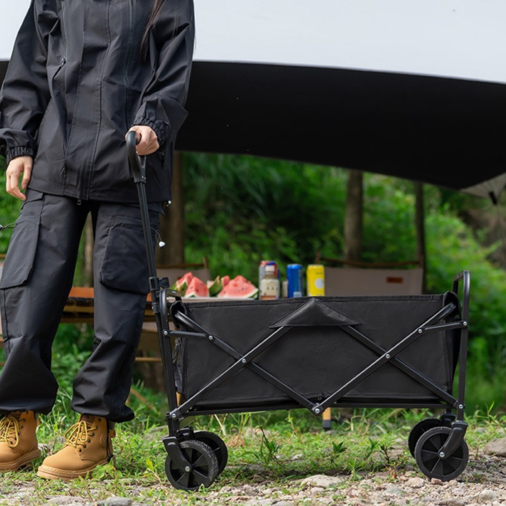 Набір візок з стільницею 78х45см складні для кемпінгу перевезення речей, багатоцільовий об'єм 68,5 л для походів на природу Кам'янець-Подільський - фото 10