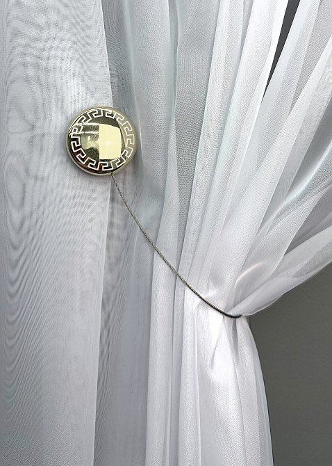 Магниты для штор и гардин Афина 2 шт Золотистый (81-270) Киев - изображение 4