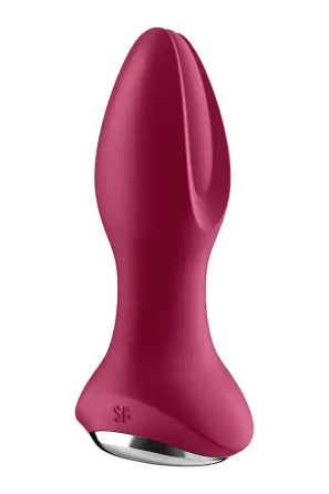 Анальна смарт вібропробка із перлинним масажем Satisfyer Rotator Plug 2+ Violet Львів