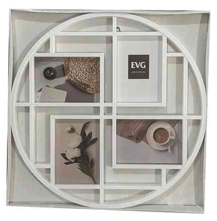 Мультирамка EVG INNO ZB-4-3636-1 WHITE COLLAGE 4 (6992422) Київ