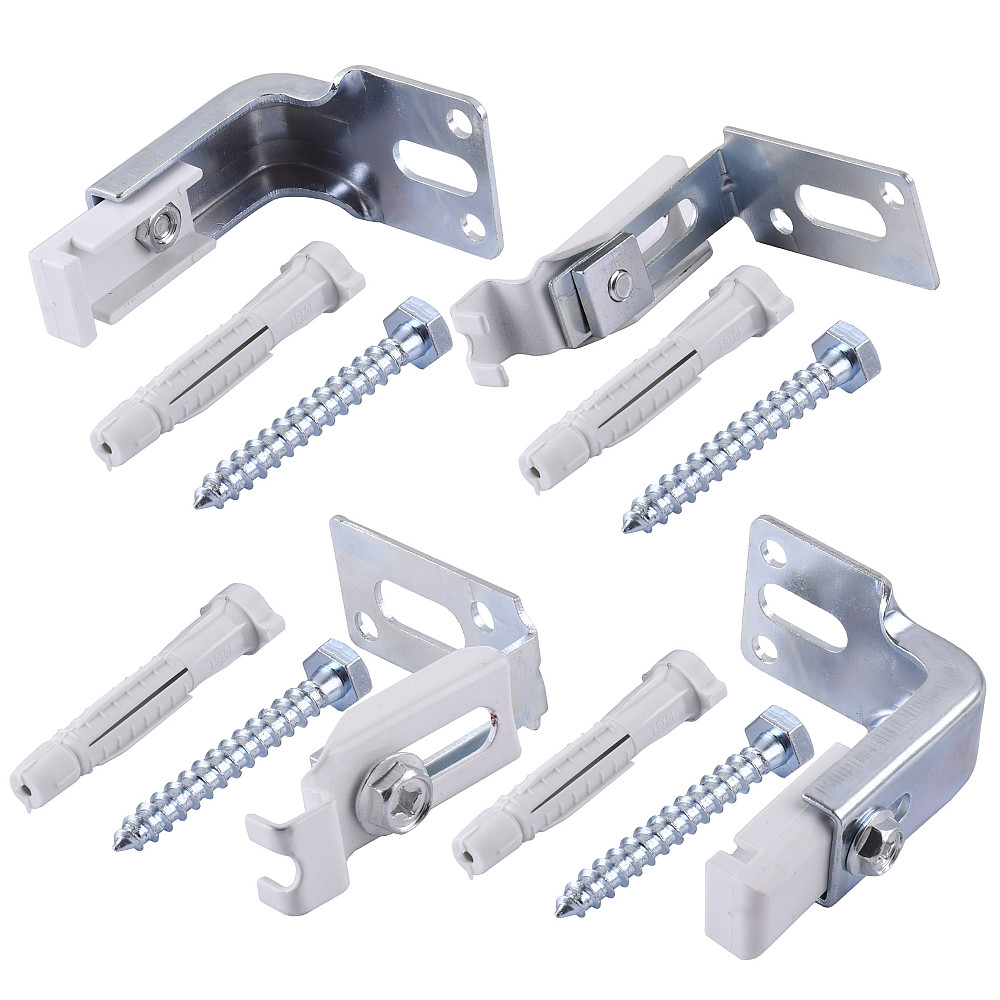 Універсальний комплект C-кронштейнів торцевого кріплення панельного радіатора NS-1018 CRISTA (2 шт) Тернополь - изображение 1