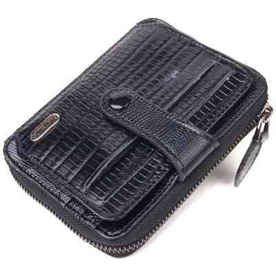 Портмоне Canpellini Из натуральной кожи Черное (21494) Винница