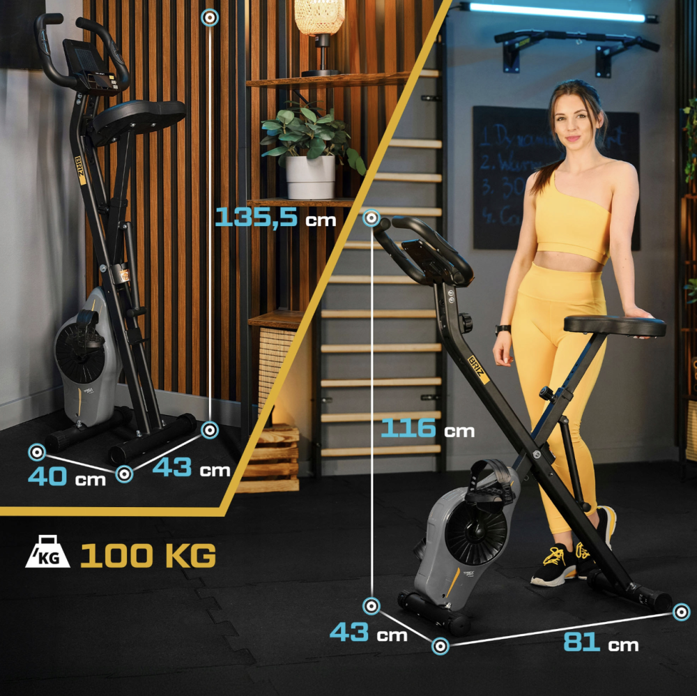 Велотренажер Trex Sport TX-340XB BRIZ магнітний сірий Киев - изображение 6