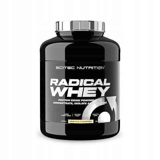 Протеїн Scitec Nutrition Radical Whey 2000g (Vanilla) Луцьк