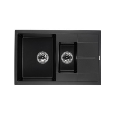 Мийка кухонна GRANADO LEON black shine (gr1001) Вінниця - фото 1