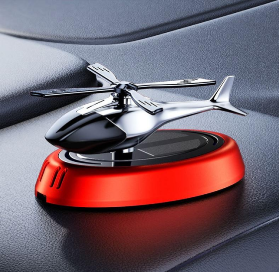 Дифузор ефірних олій Вертоліт J1-1 ароматизатор для автомобіля (Червоний) Київ