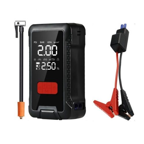 Пускозарядний пристрій Jump Starter RD-65026 з компресором Чорний Вінниця - фото 1