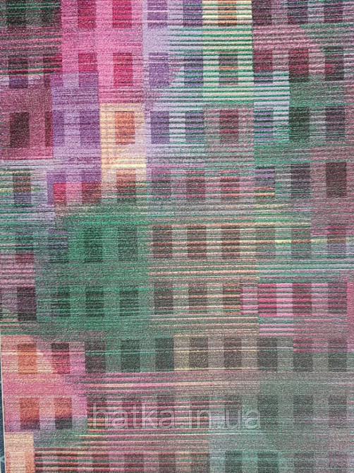 Шпалери флізелінові Decoprint Essentials EE22562 геометричні фігури абстракція 3д рожеві зелені жовті Київ - фото 4