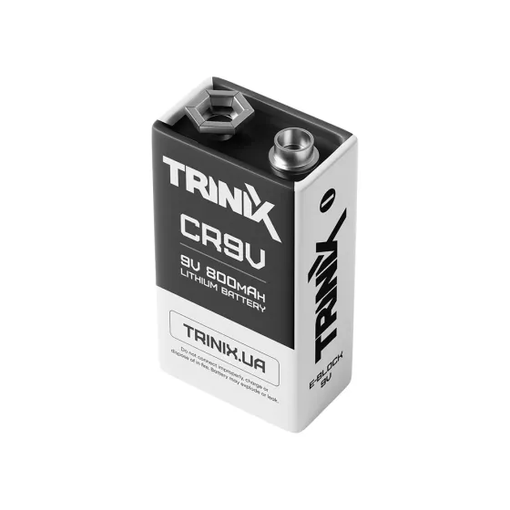 Батарея Trinix CR9V 9V LiMnO2 800mAh (28-00035) Київ