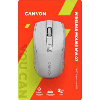 Мишка Canyon MW-7 Wireless White (CNE-CMSW07W) Вінниця