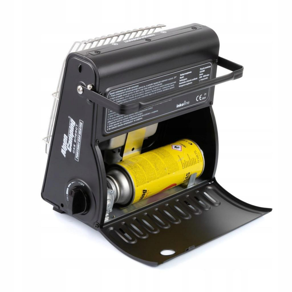 Газовий обігрівач + плита Alpen Camping IK-1100 під балон 2 в 1 Вінниця - фото 8