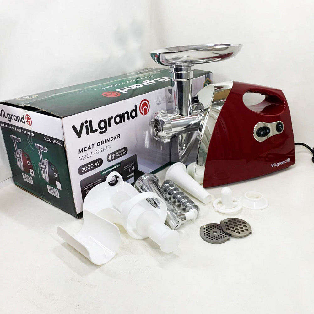 М'ясорубка для кухні для фаршу, Електрична м'ясорубка з ковбасною насадкою 'велика CX-63 Івано-Франківськ - фото 3