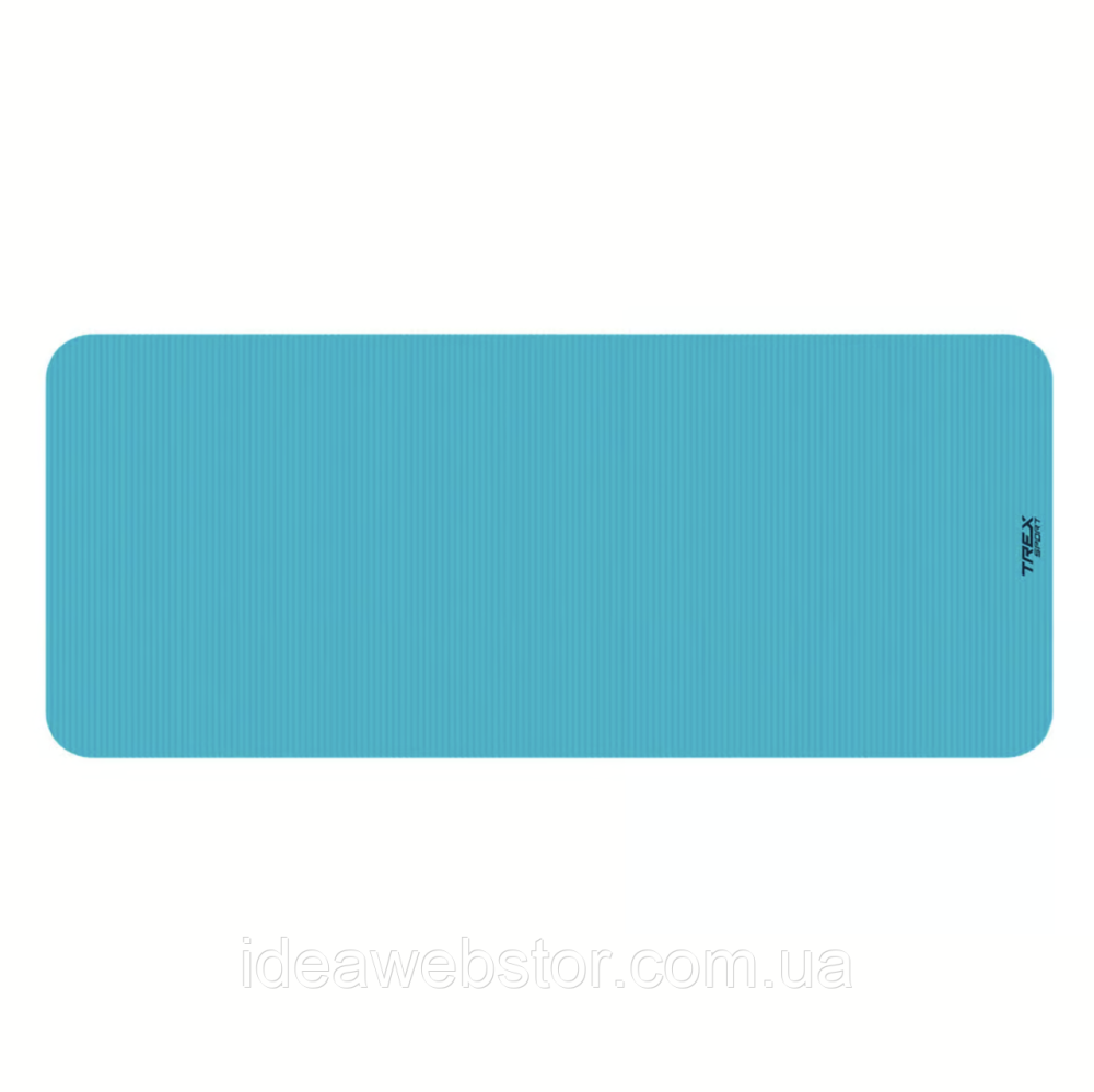 Коврик для йоги TX-019NGM NBR 1см 190х80 блакитний Київ - фото 3
