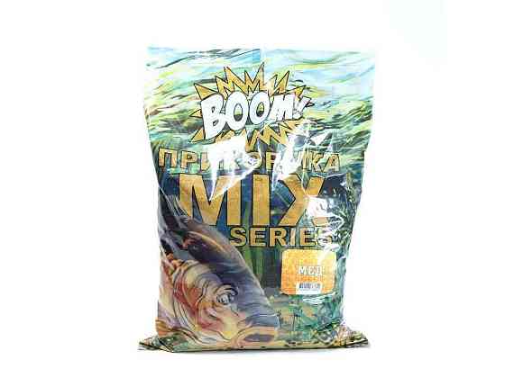 Принада для лову риби Мед 900г MIX СЕРІЯ ТМ BOOM Київ