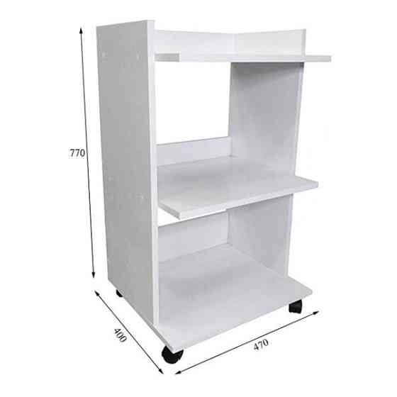 Тележка косметологическая на 3 полки UK-05 Киев