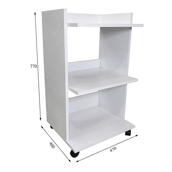 Тележка косметологическая на 3 полки UK-05 Киев - изображение 2