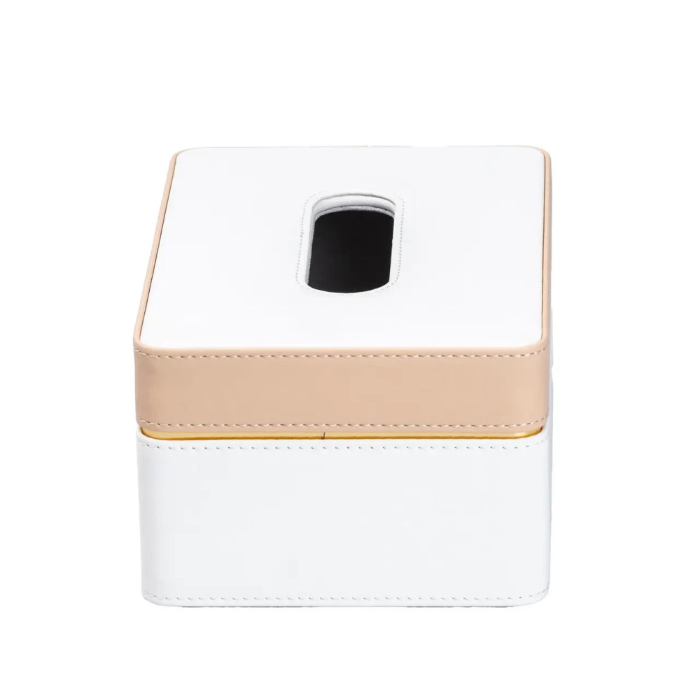 Yiwu Серветниця з еко шкіри 21.5х14х9 см органайзер для серветок на стіл HP-3-209 Коломия - фото 3