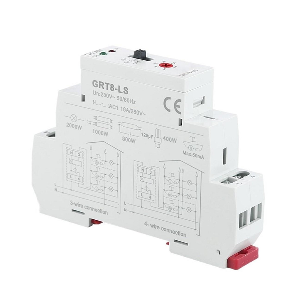 Программируемый таймер GEYA GRT8-EC 220В/24В Киев - изображение 2