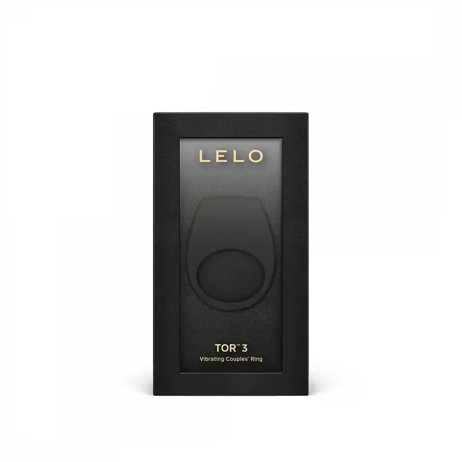 Ерекційне кільце з вібрацією LELO Tor 3 Black Львів - фото 5
